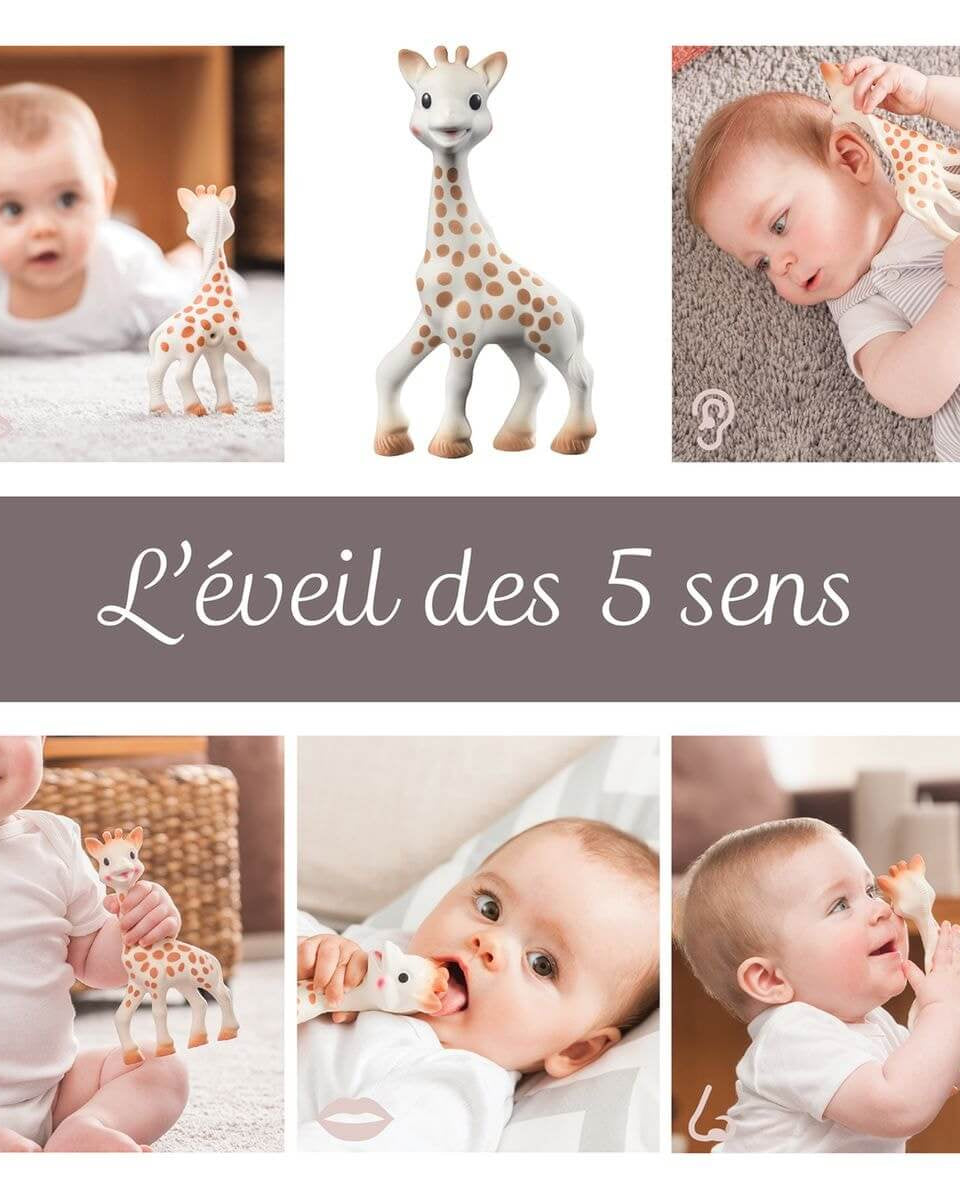 Hochet de dentition Sophie la girafe original - Jouets de dentition - Boutique LeoLudo - Sophie la girafe