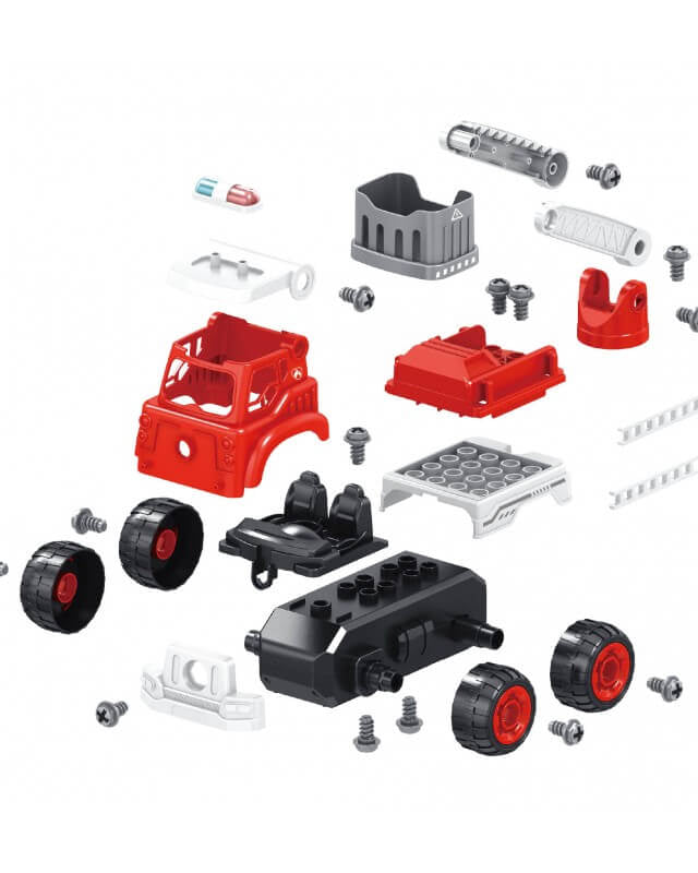 Ingénieur Junior - Camion de pompier téléguidé - Véhicules de jeu - Boutique LeoLudo - Buki