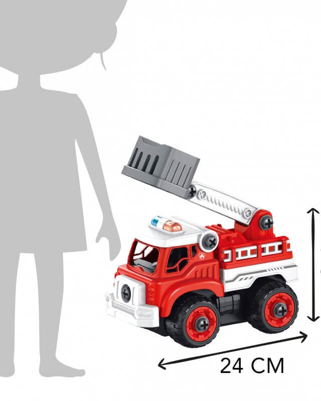 Ingénieur Junior - Camion de pompier téléguidé - Véhicules de jeu - Boutique LeoLudo - Buki