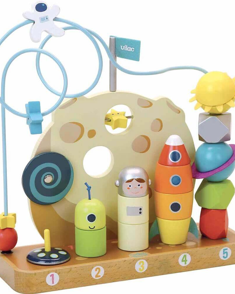 J'apprends à compter dans les étoiles! - Jouets à trier & empiler - Boutique LeoLudo - Vilac