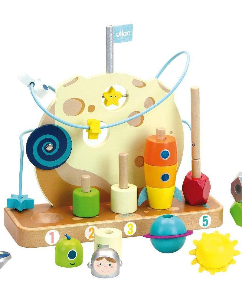 J'apprends à compter dans les étoiles! - Jouets à trier & empiler - Boutique LeoLudo - Vilac