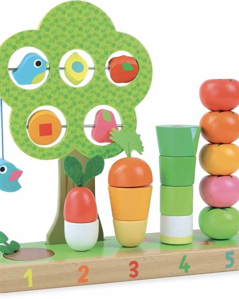 J'apprends à compter les légumes - Jeux éducatifs - Boutique LeoLudo - Vilac