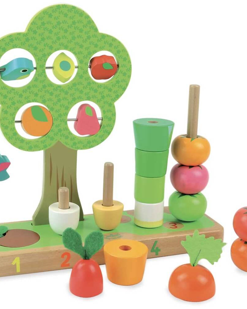 J'apprends à compter les légumes - Jeux éducatifs - Boutique LeoLudo - Vilac