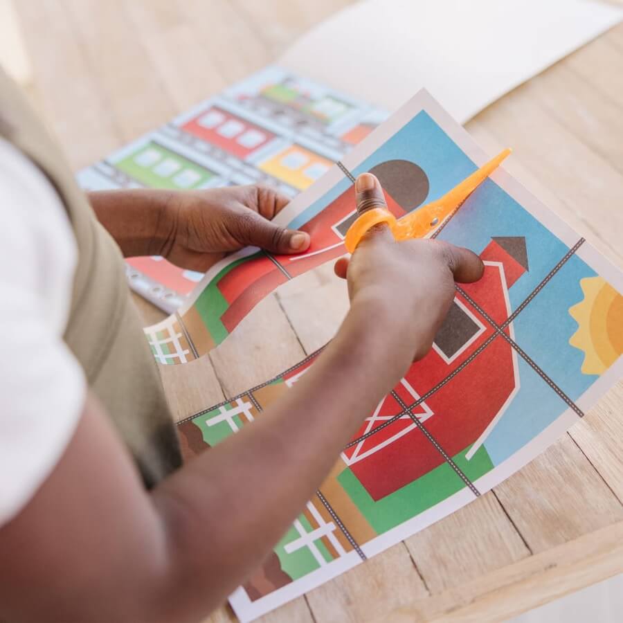 J'apprends à découper avec des ciseaux - Art & bricolage - Boutique LeoLudo - Melissa & Doug