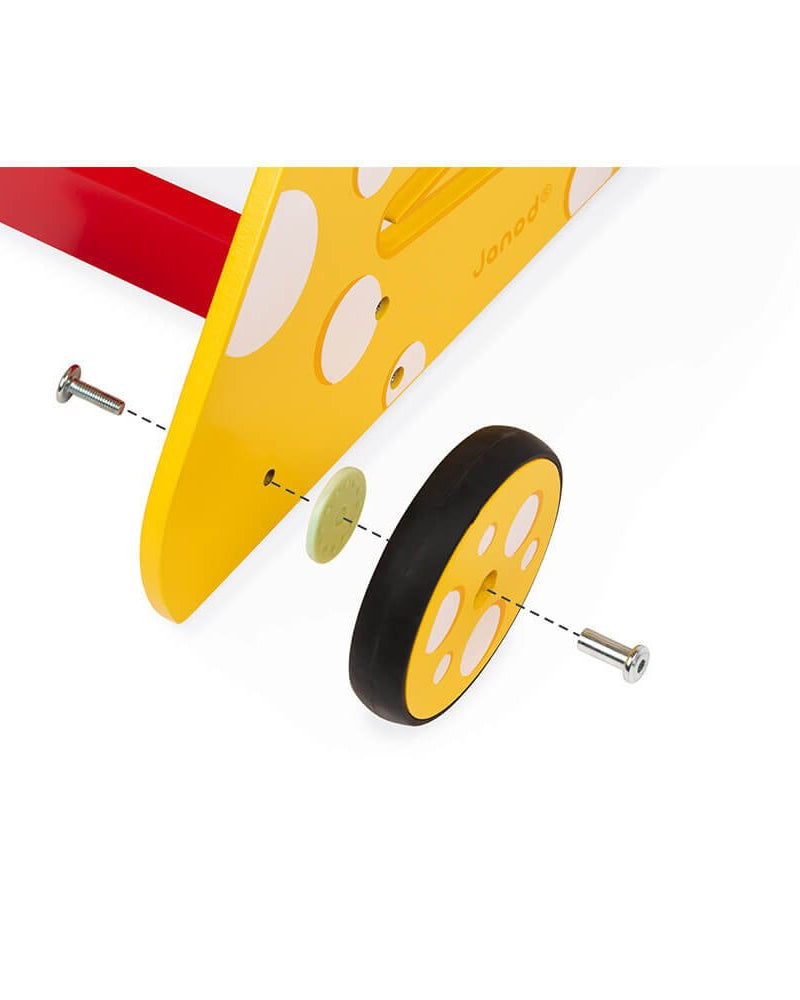J'apprends à marcher - Chariot multi - activités Chat - Trotteurs - Boutique LeoLudo - Janod