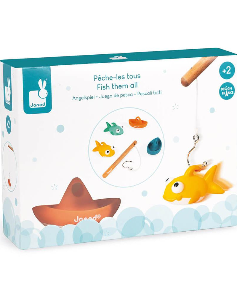 Jeu de bain - Pêche les tous - Jouets de bain - Boutique LeoLudo - Janod