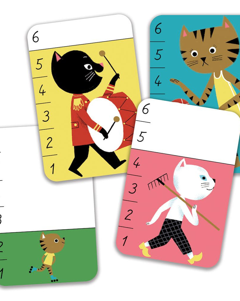Jeu de bataille Bata - Miaou - Jeux de société - Boutique LeoLudo - Djeco