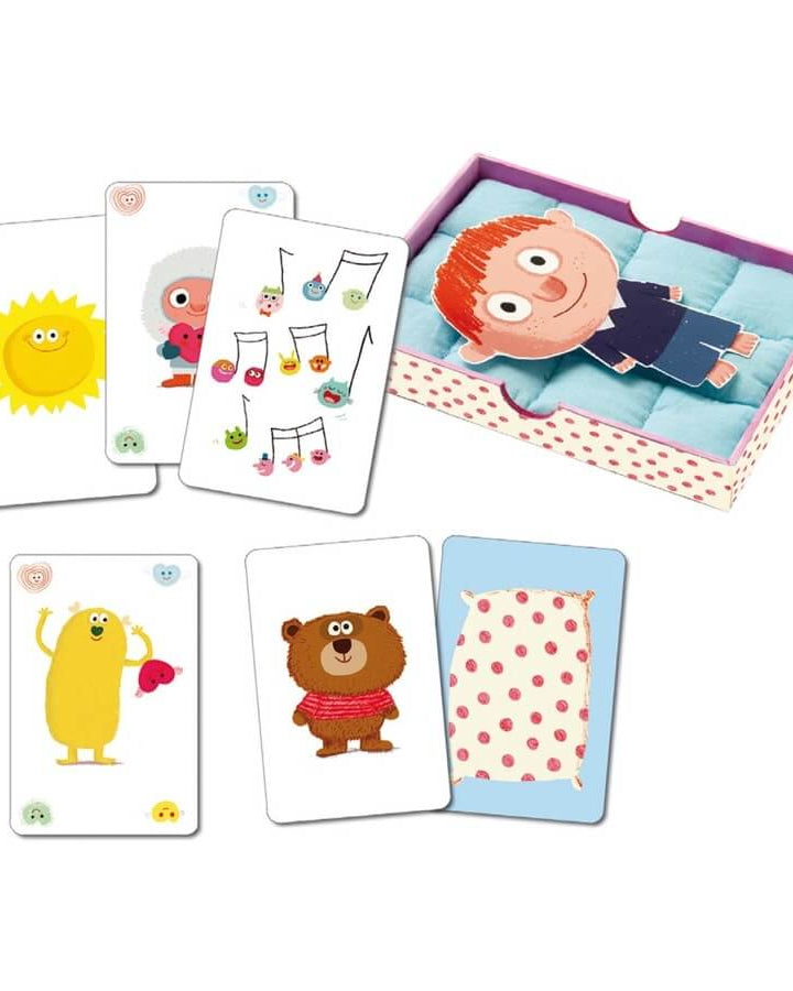 Jeu de cartes Bisous Dodo - Jeux de société - Boutique LeoLudo - Djeco
