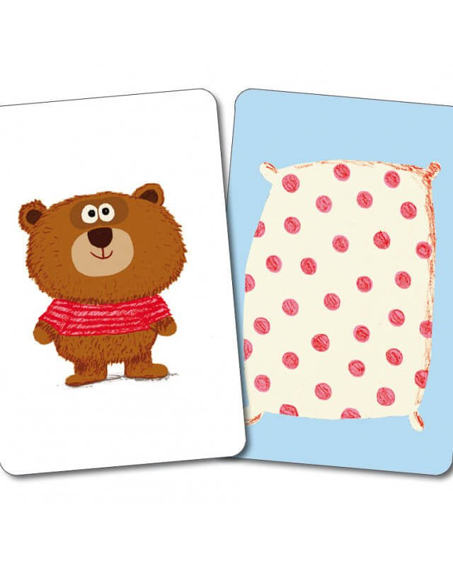 Jeu de cartes Bisous Dodo - Jeux de société - Boutique LeoLudo - Djeco