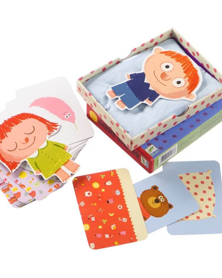Jeu de cartes Bisous Dodo - Jeux de société - Boutique LeoLudo - Djeco