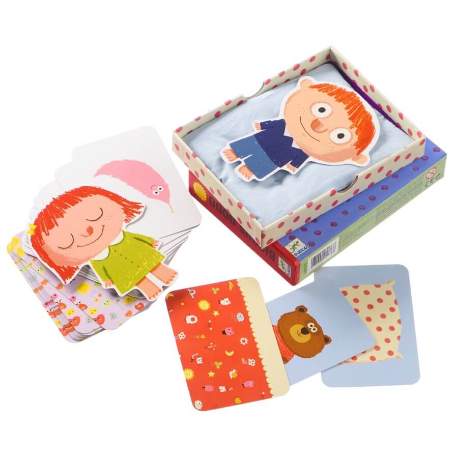 Jeu de cartes Bisous Dodo - Jeux de société - Boutique LeoLudo - Djeco