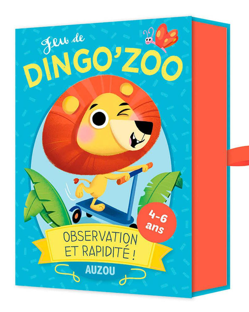 Jeu de cartes Dingo'Zoo - Jeux de société - Boutique LeoLudo - Auzou