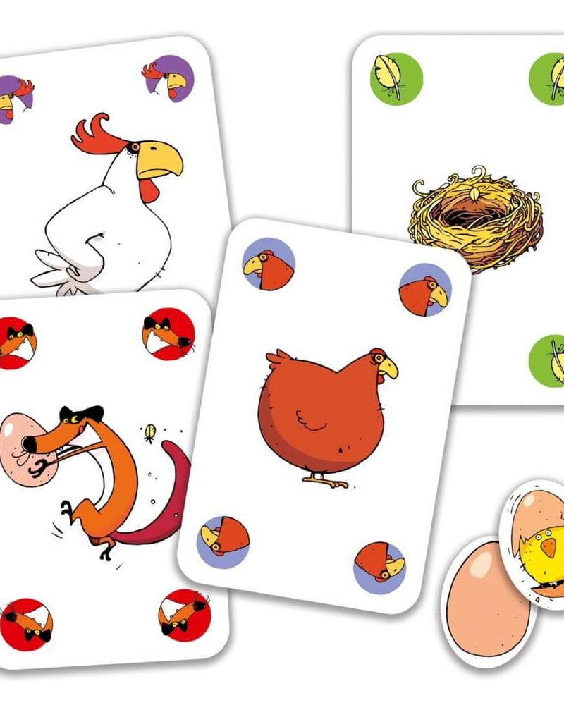 Jeu de cartes Piou Piou - Jeux de société - Boutique LeoLudo - Djeco