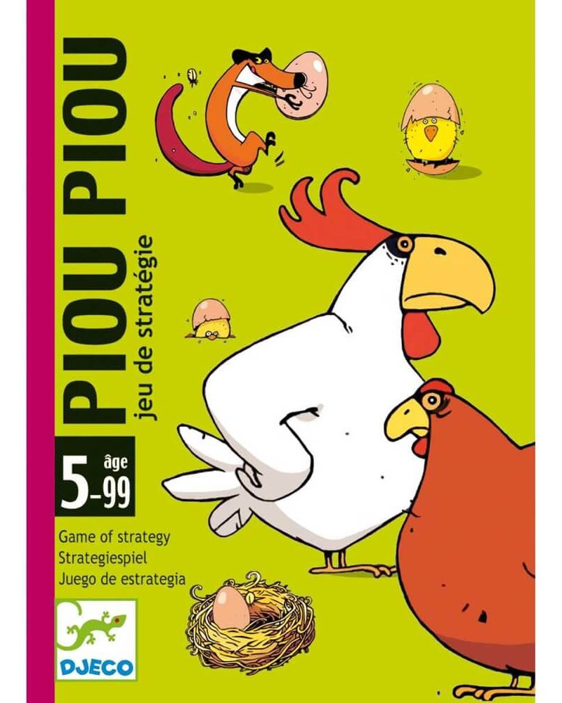 Jeu de cartes Piou Piou - Jeux de société - Boutique LeoLudo - Djeco