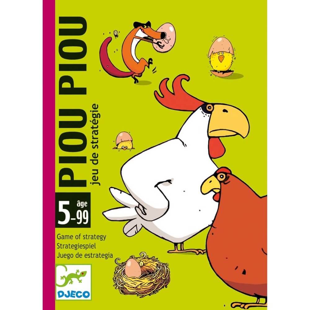Jeu de cartes Piou Piou - Jeux de société - Boutique LeoLudo - Djeco
