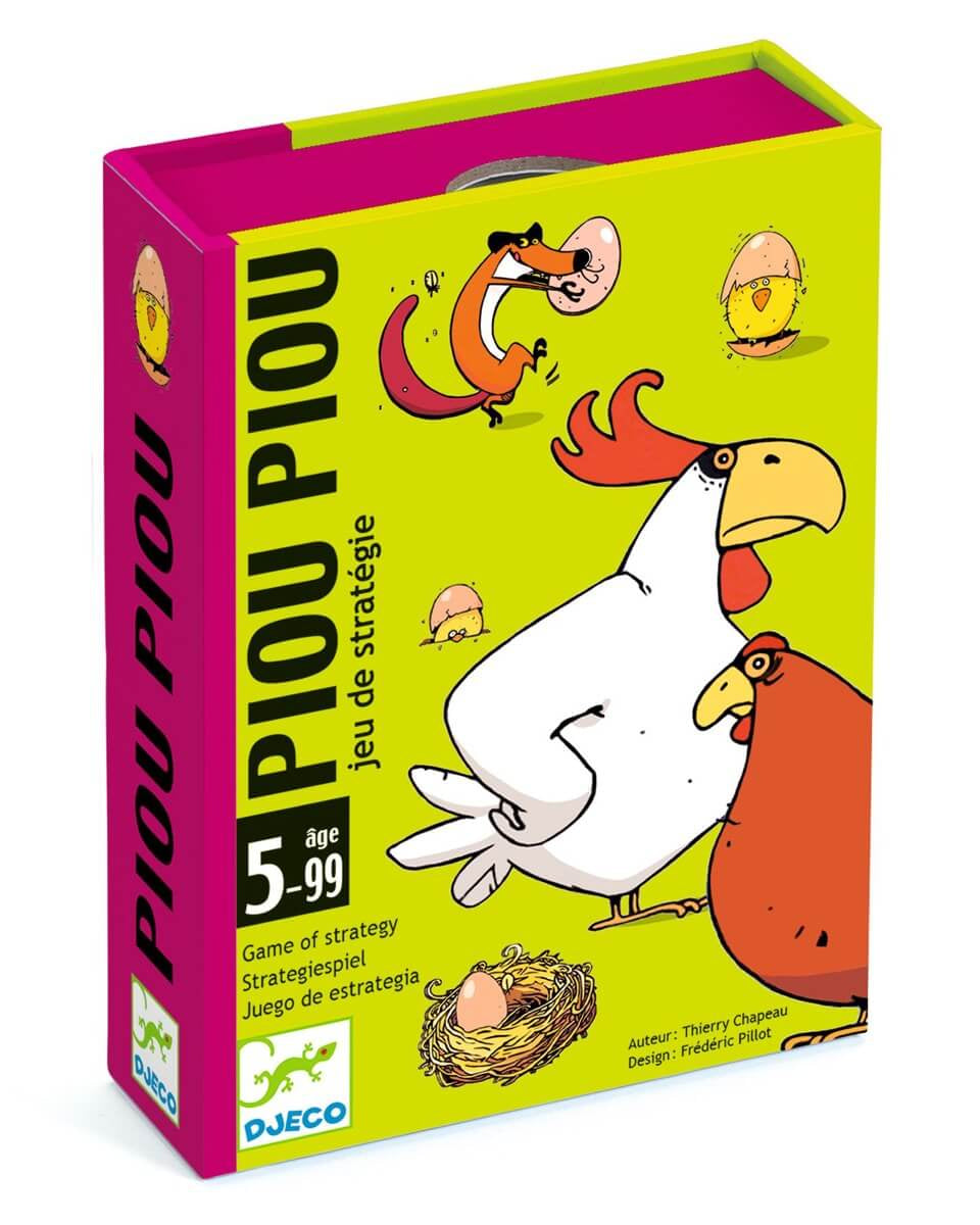 Jeu de cartes Piou Piou - Jeux de société - Boutique LeoLudo - Djeco