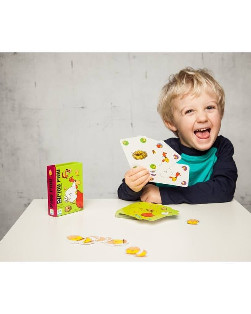 Jeu de cartes Piou Piou - Jeux de société - Boutique LeoLudo - Djeco