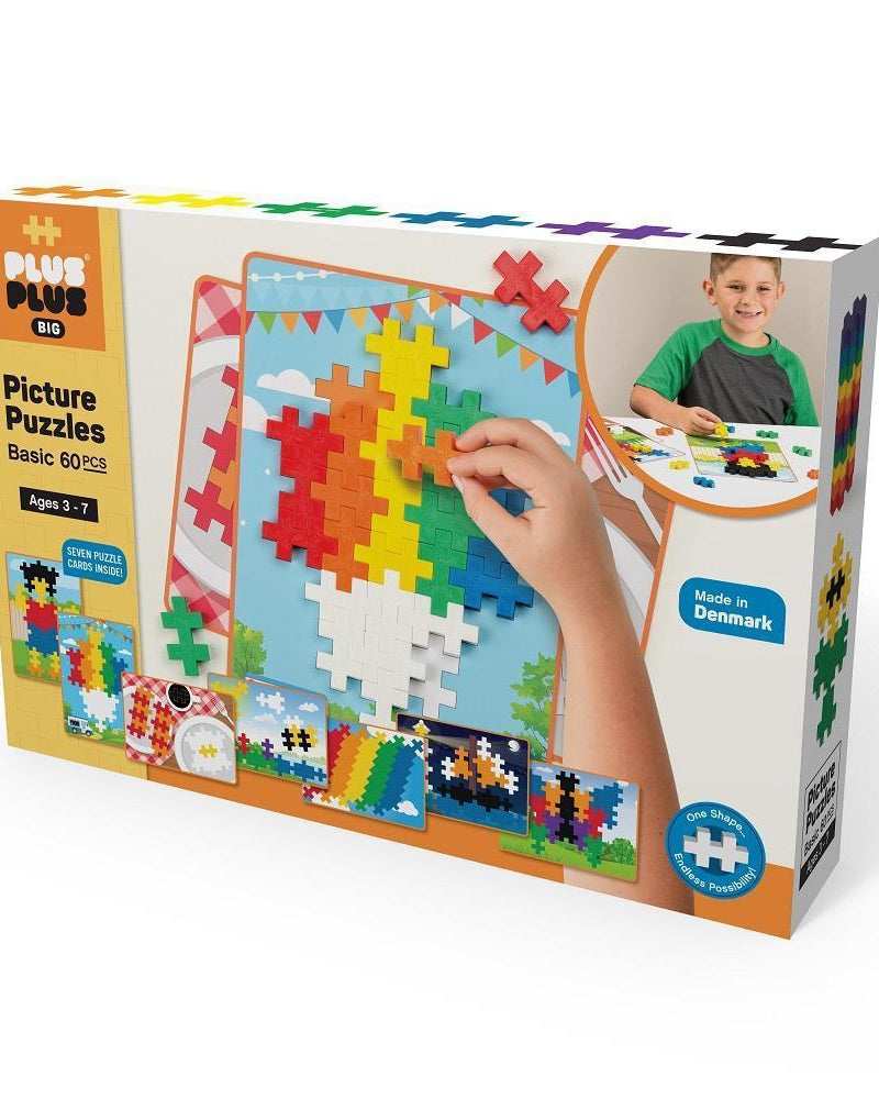 Jeu de construction - MIDI Basic Tangram (60 pcs) - Jeux de construction - Boutique LeoLudo - Plus - Plus