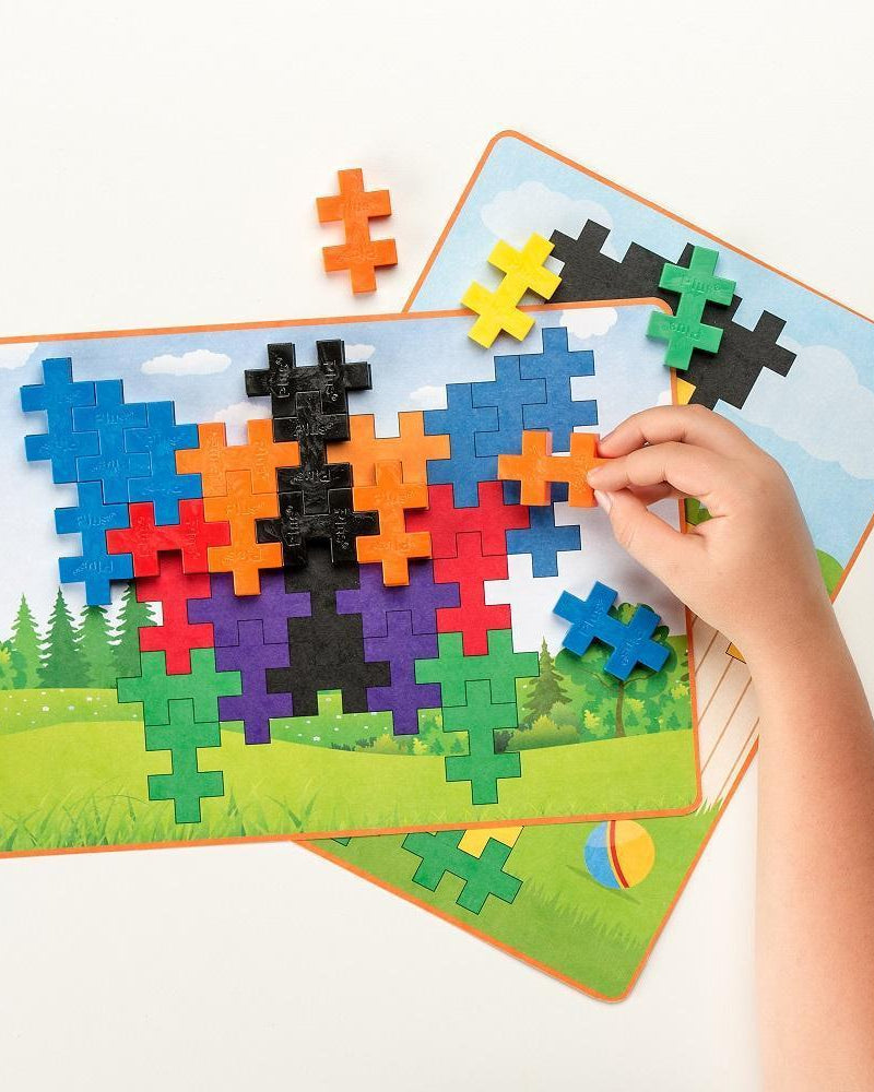 Jeu de construction - MIDI Basic Tangram (60 pcs) - Jeux de construction - Boutique LeoLudo - Plus - Plus