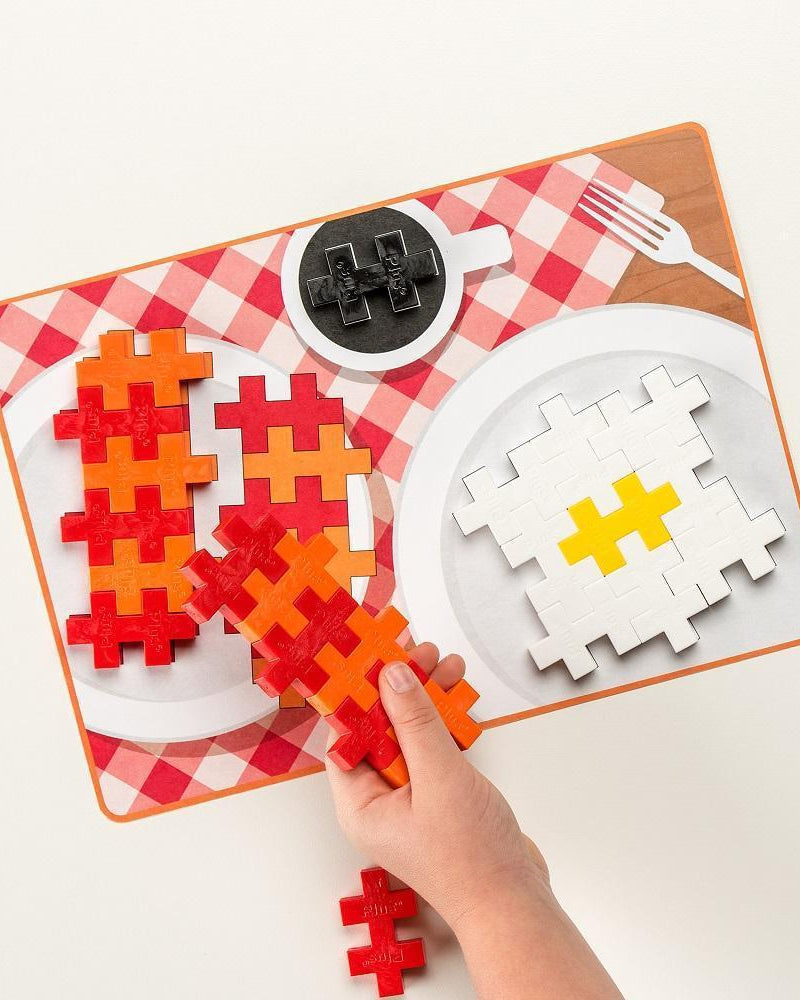 Jeu de construction - MIDI Basic Tangram (60 pcs) - Jeux de construction - Boutique LeoLudo - Plus - Plus