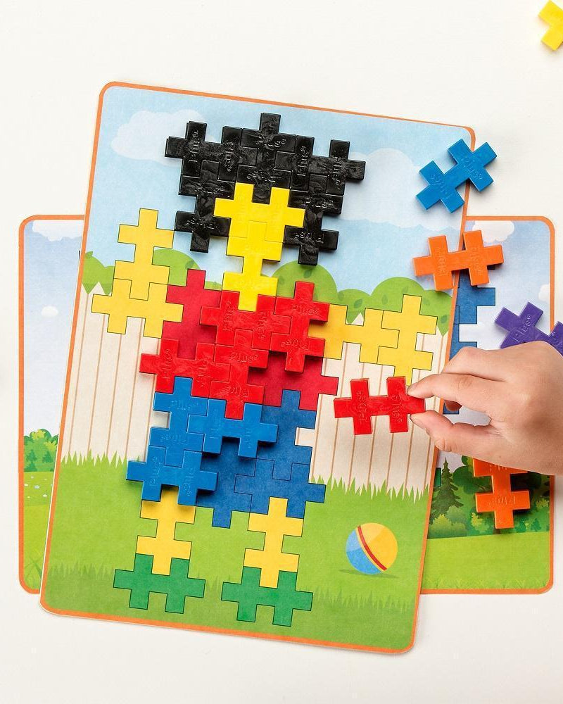 Jeu de construction - MIDI Basic Tangram (60 pcs) - Jeux de construction - Boutique LeoLudo - Plus - Plus