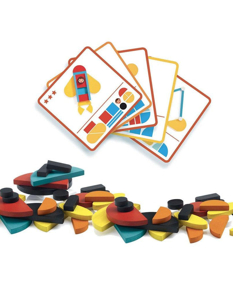Jeu de construction Ze Géo Vroom - Jeux de construction - Boutique LeoLudo - Djeco