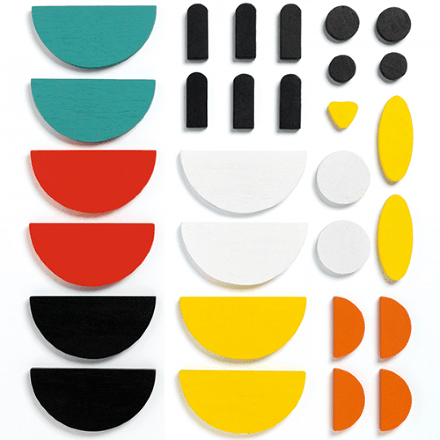 Jeu de construction Ze Géoanimo - Jeux d'assemblage - Boutique LeoLudo - Djeco