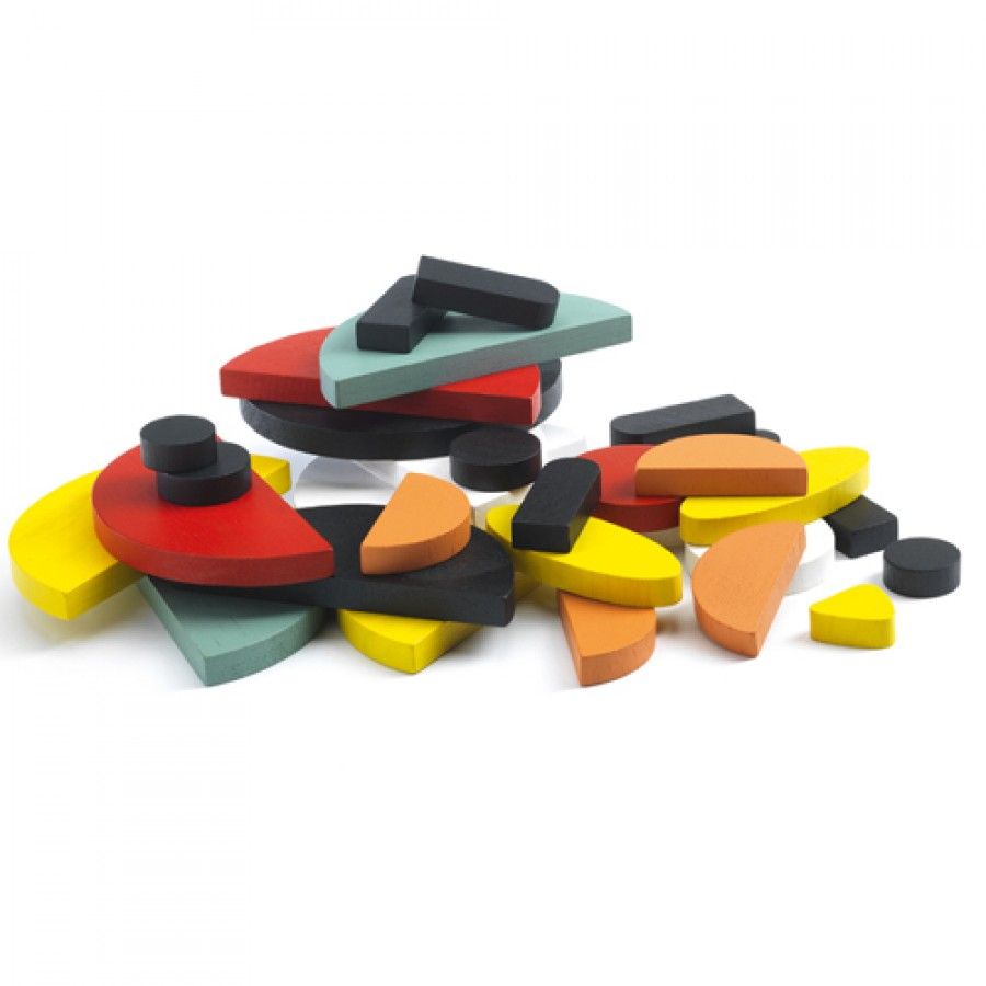 Jeu de construction Ze Géoanimo - Jeux d'assemblage - Boutique LeoLudo - Djeco