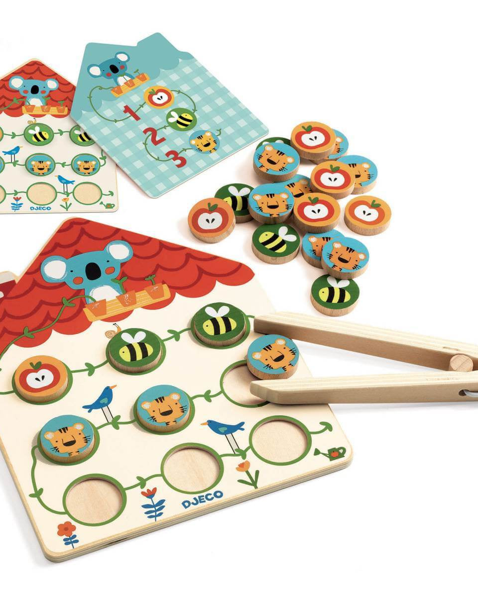 Jeu de dénombrement Pinstou - Jeux éducatifs - Boutique LeoLudo - Djeco