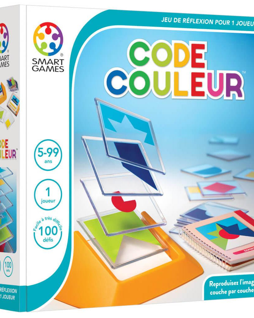 Jeu de logique Code couleur - Jeux de logique - Boutique LeoLudo - Smart Games