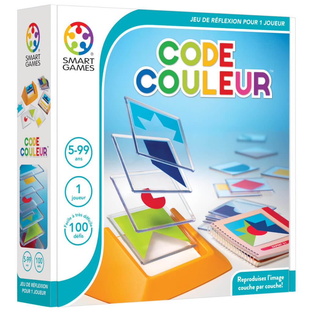 Jeu de logique Code couleur - Jeux de logique - Boutique LeoLudo - Smart Games