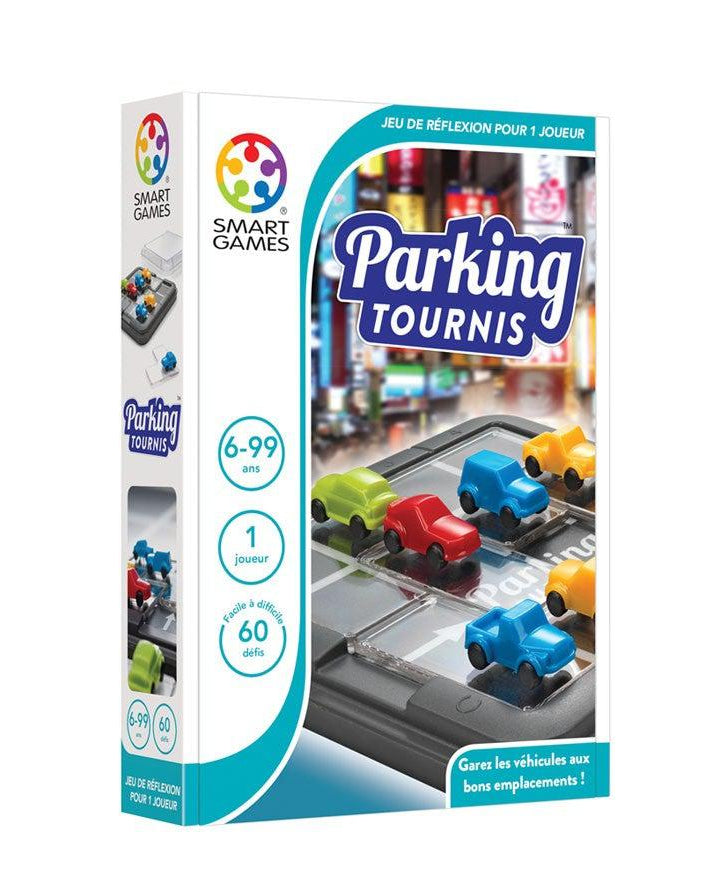 Jeu de logique Parking Tournis - Jeux de logique - Boutique LeoLudo - Smart Games