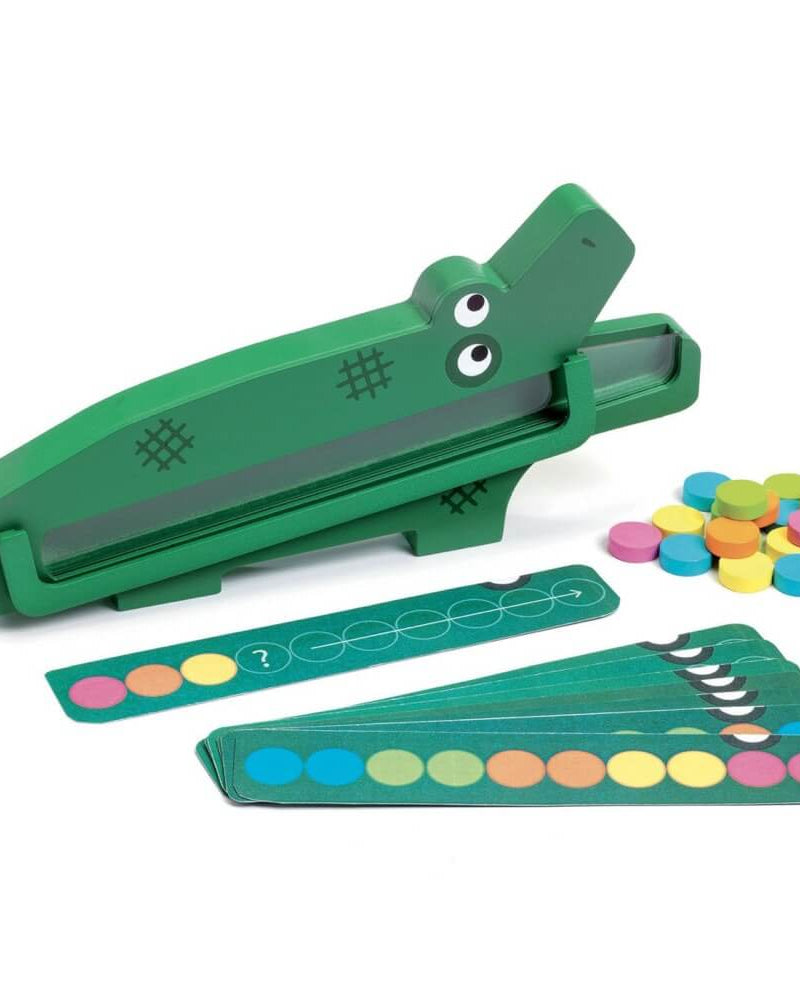 Jeu de manipulation Crococroc - Jeux éducatifs - Boutique LeoLudo - Djeco