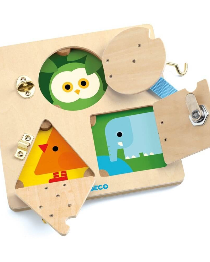 Jeu de manipulation LockBasic - Jeux de motricité fine - Boutique LeoLudo - Djeco