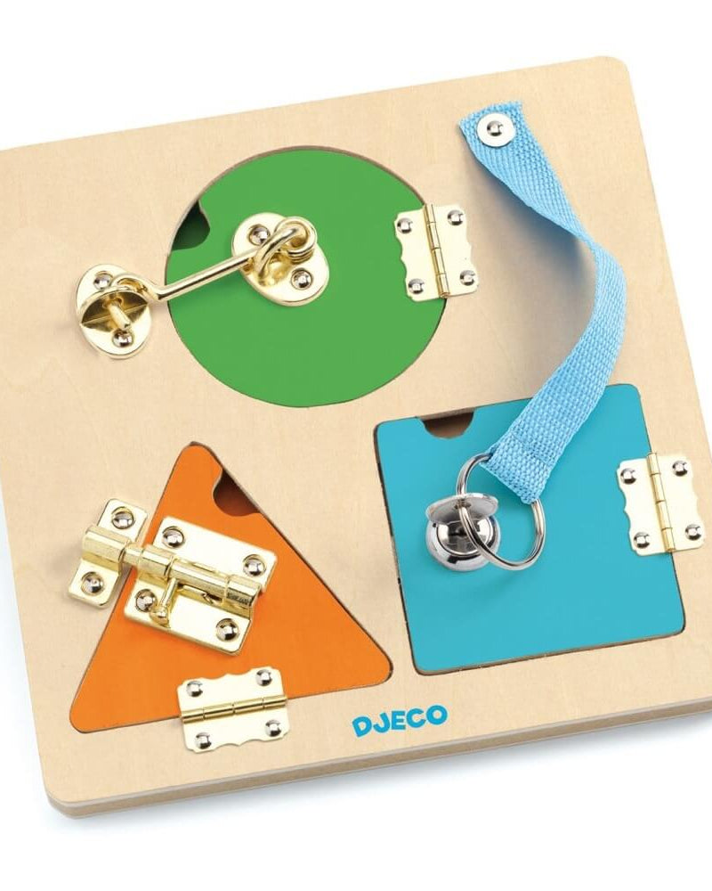 Jeu de manipulation LockBasic - Jeux de motricité fine - Boutique LeoLudo - Djeco
