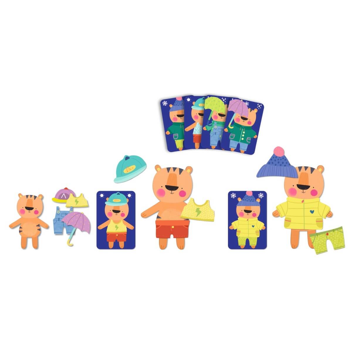 Jeu de mémoire auditive Rapido Météo - Jeux de société - Boutique LeoLudo - Djeco