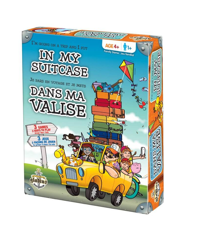 Jeu de mémoire - Dans ma valise... - Jeux de société - Boutique LeoLudo - Gladius