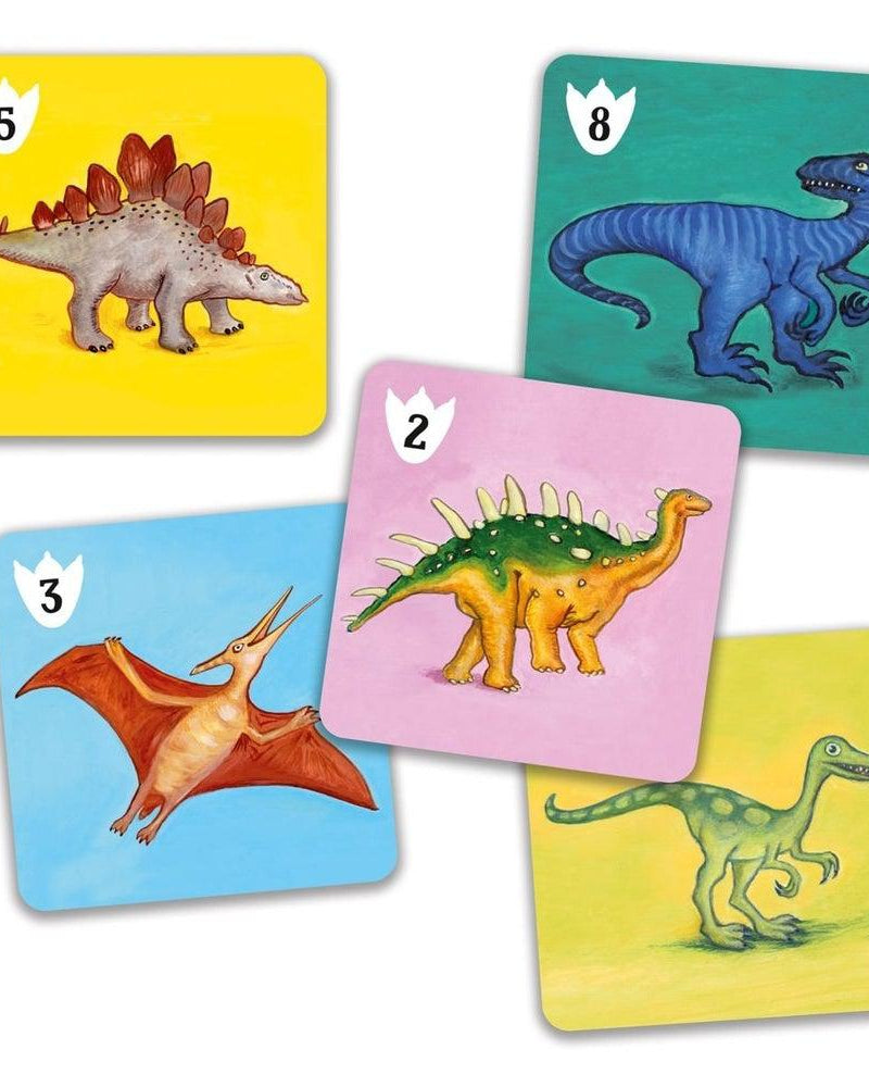 Jeu de mémoire et de bataille Batasaurus - Jeux de société - Boutique LeoLudo - Djeco