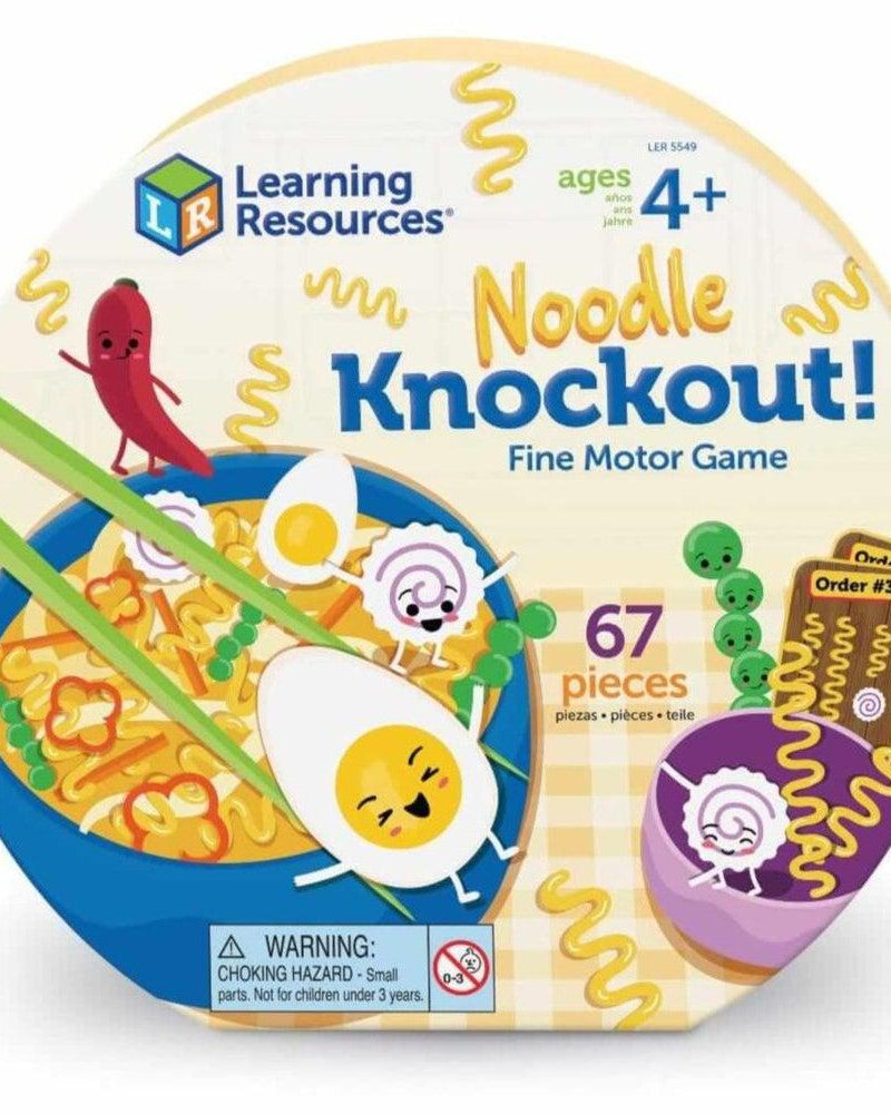 Jeu de motricité fine Ramen Noodle Knockout - Jeux de société - Boutique LeoLudo - Learning Resources