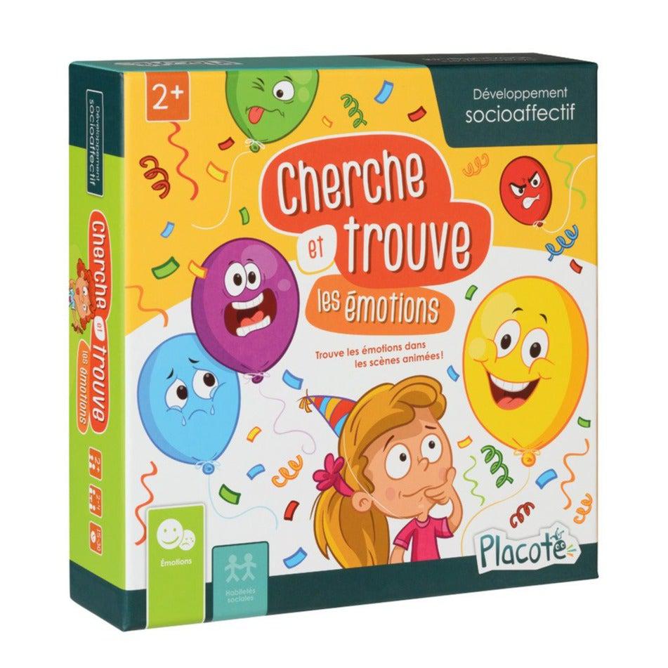 Jeu de société - Cherche et trouve les émotions - Jeux de société - Boutique LeoLudo - Placote