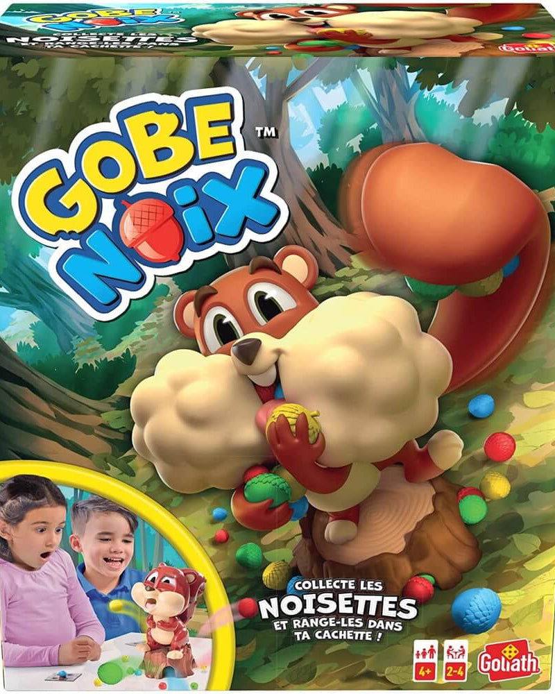 Jeu de société - Gobe noix - Jeux de société - Boutique LeoLudo - Goliath