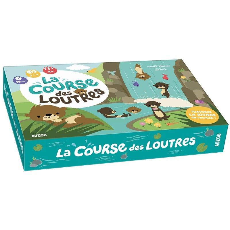 Jeu de société - La course des loutres - Jeux de société - Boutique LeoLudo - Auzou