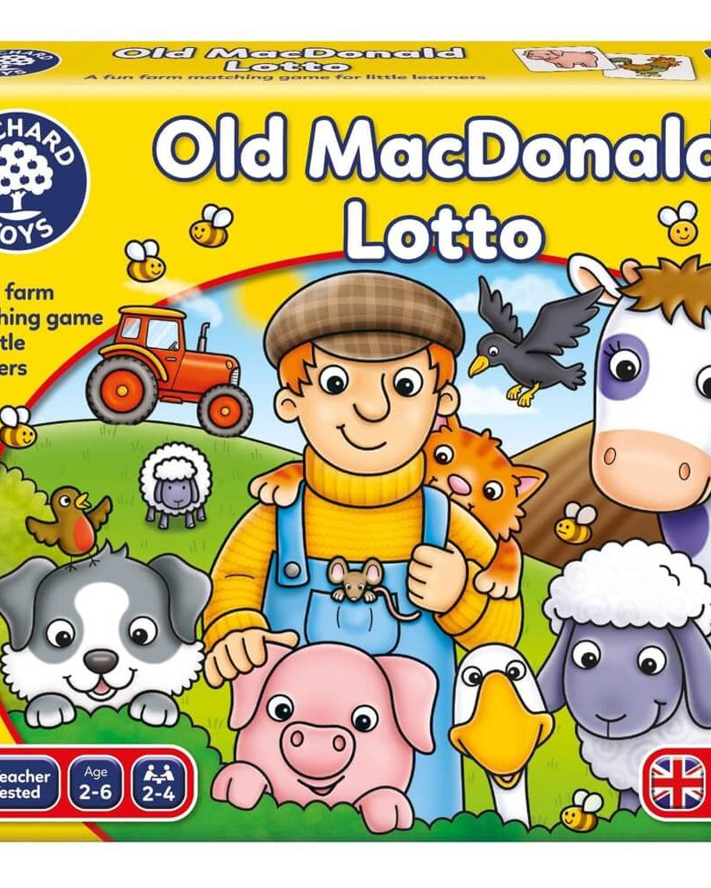 Jeu de société - Loto du fermier - Jeux de société - Boutique LeoLudo - Orchard Toys