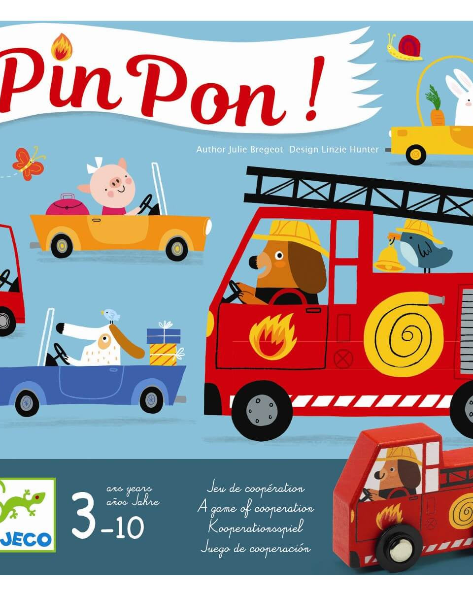 Jeu de société Pin Pon! - Jeux de société - Boutique LeoLudo - Djeco