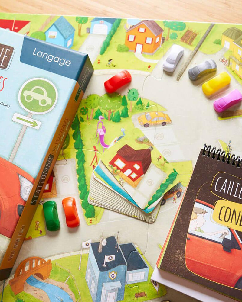 Jeu de société - Stationne tes voitures - Jeux de société - Boutique LeoLudo - Placote