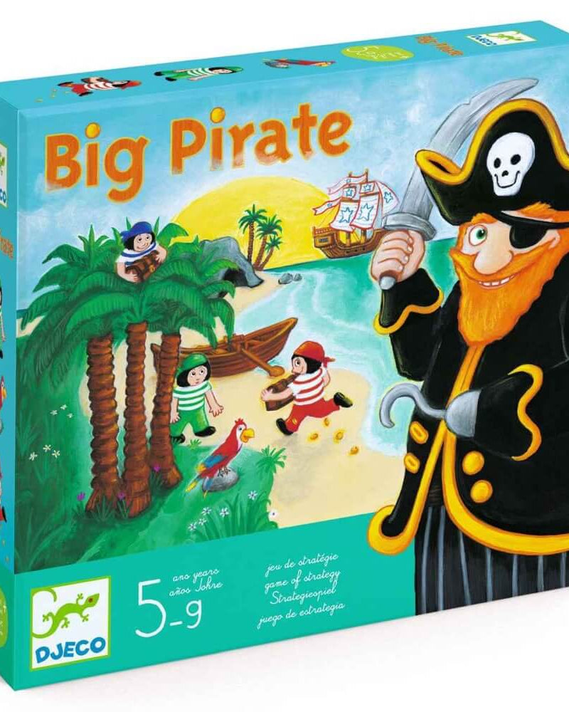 Jeu de stratégie Big Pirate - Jeux de société - Boutique LeoLudo - Djeco