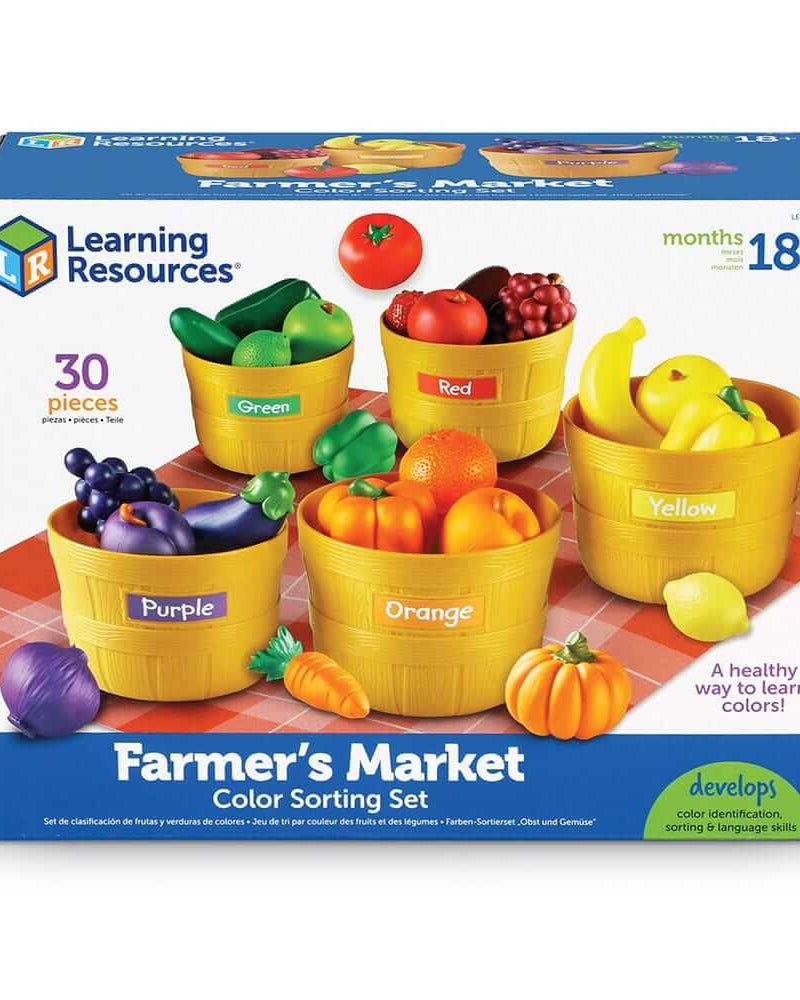 Jeu de triage des couleurs du marché fermier - Jeux éducatifs - Boutique LeoLudo - Learning Resources