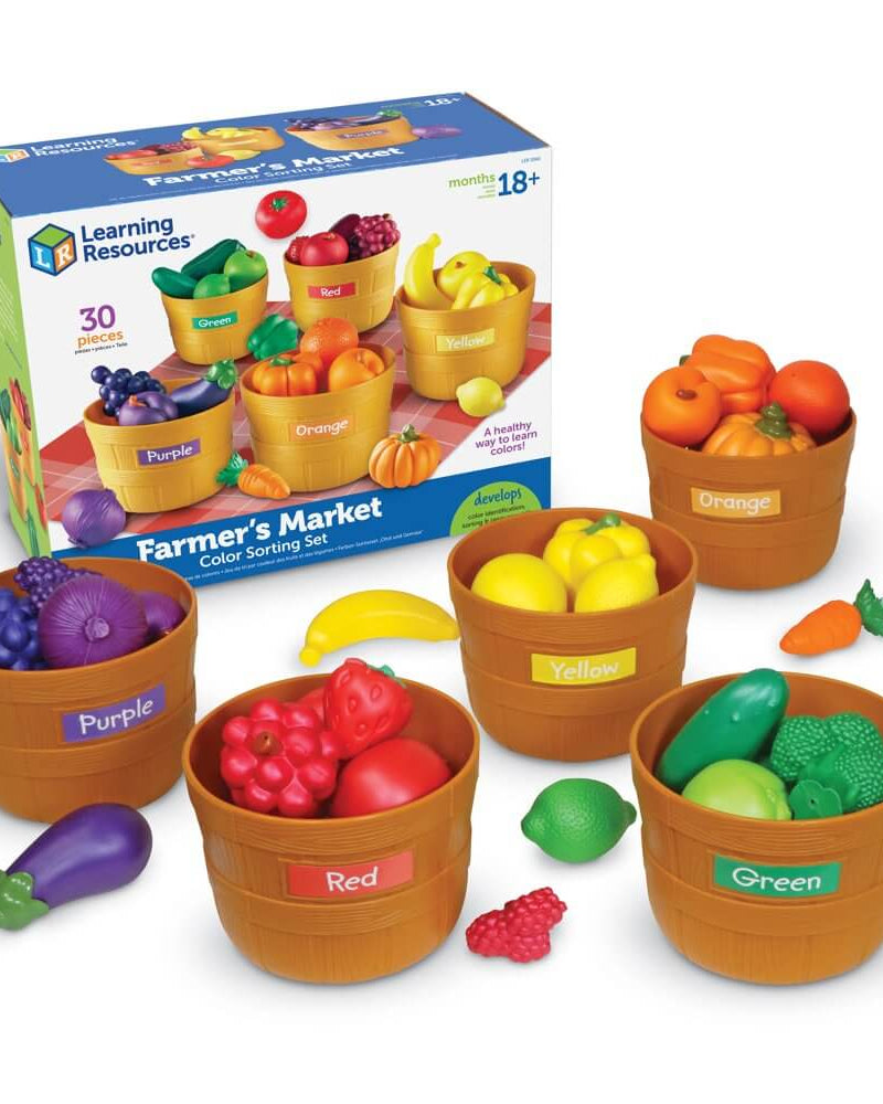 Jeu de triage des couleurs du marché fermier - Jeux éducatifs - Boutique LeoLudo - Learning Resources