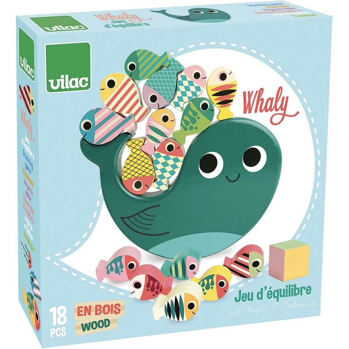 Jeu d'équilibre Whaly - Jeux d'adresse - Boutique LeoLudo - Vilac
