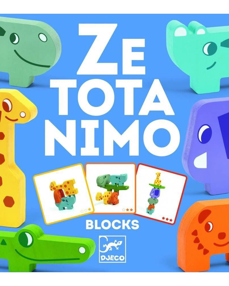 Jeu d'équilibre Ze Totanimo - Jeux d'assemblage - Boutique LeoLudo - Djeco